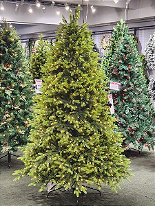 Árvore Pinheiro Vancouver 2,10Cm 6350 Galhos Pe 650 Leds