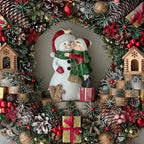 Guirlanda Decoração Natalina Luxo 70CM