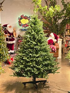 Árvore Pinheiro Progressivo Rockfeller 1,80Cm A 2,70Cm 3488 Galhos Com 800 Leds Bicolor Com Controle Remoto Bivolt