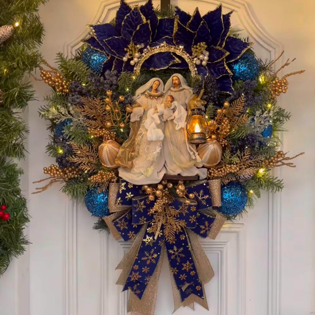 Guirlanda De Natal Encantadora C/ Led 50cm