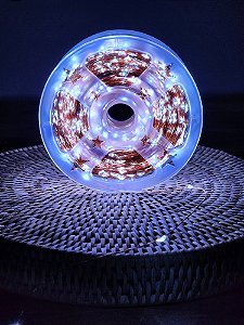 Pisca Fio De Fada 2000 Leds 200 Metros Branco Frio Fio Cobre Com Funções Bivolt