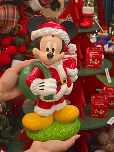 Mickey Com Saco De Presente 30Cm