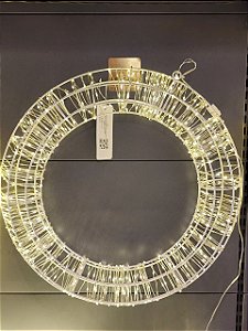 Aro De Led Aramado 50Cm 800 Leds Warm Uso Interno E Externo Bivolt